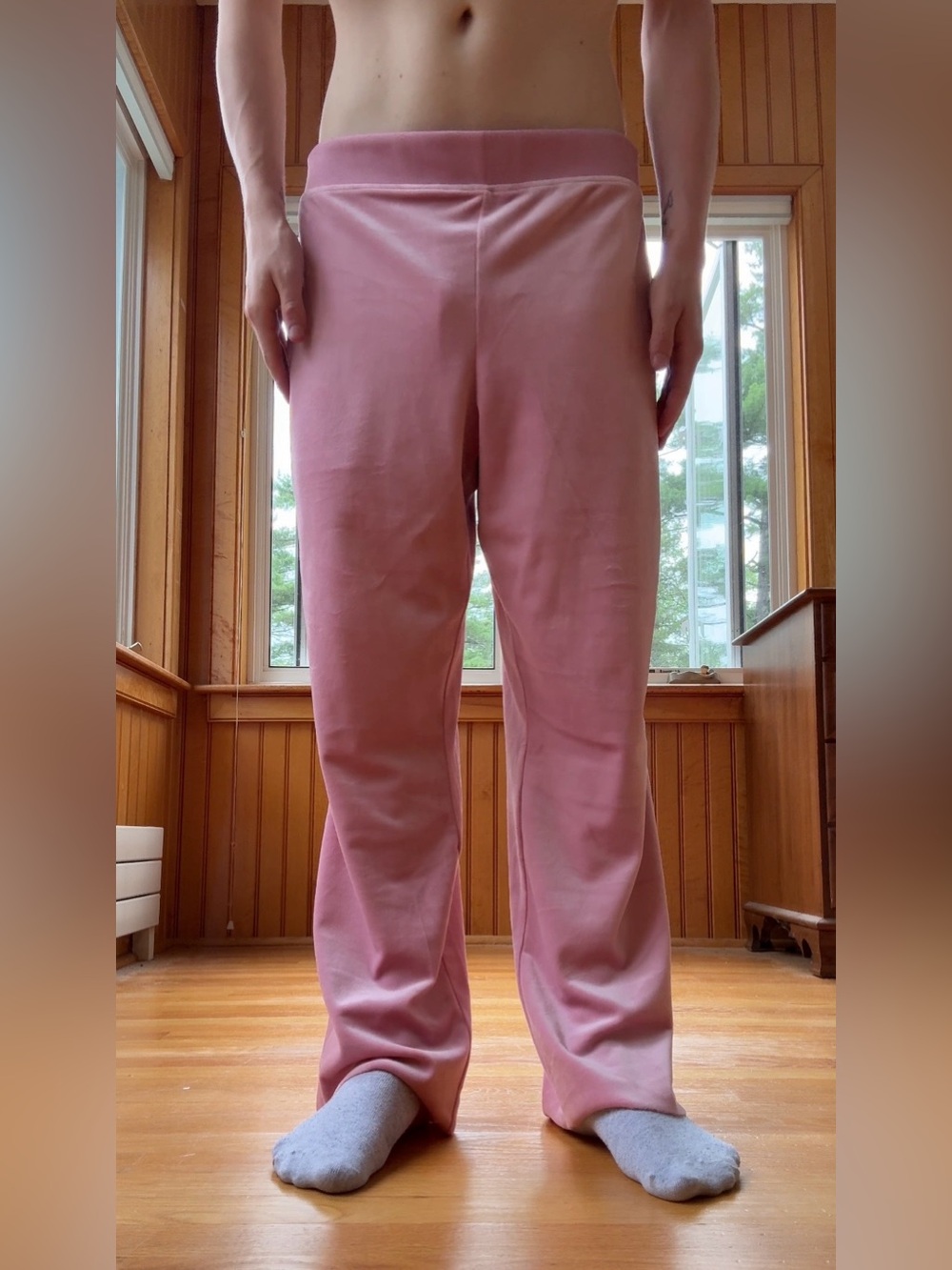 Juicy Couture Rose OG Big Bling Tracksuit Pants